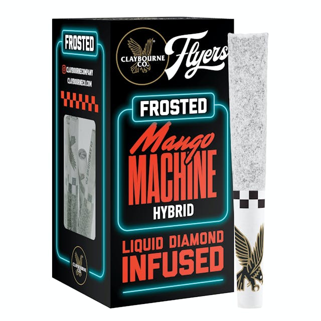 Photograph of product: Mango Machine Frosted Flyers 5pk - Preroll Pack