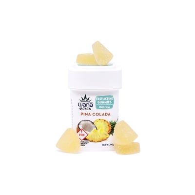 Photograph of product: Wana- Pina Colada Oui'd 10pk (100mg) Gummies
