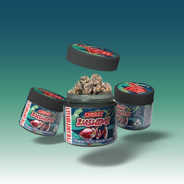 Photograph of product: Traditional Co. | 3.5g -| Cherry Zushimi | Flower - 