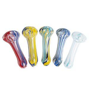 Photograph of product: High Mountain Imports - 2.5" Glass Pipe - Assorted Inside Colors