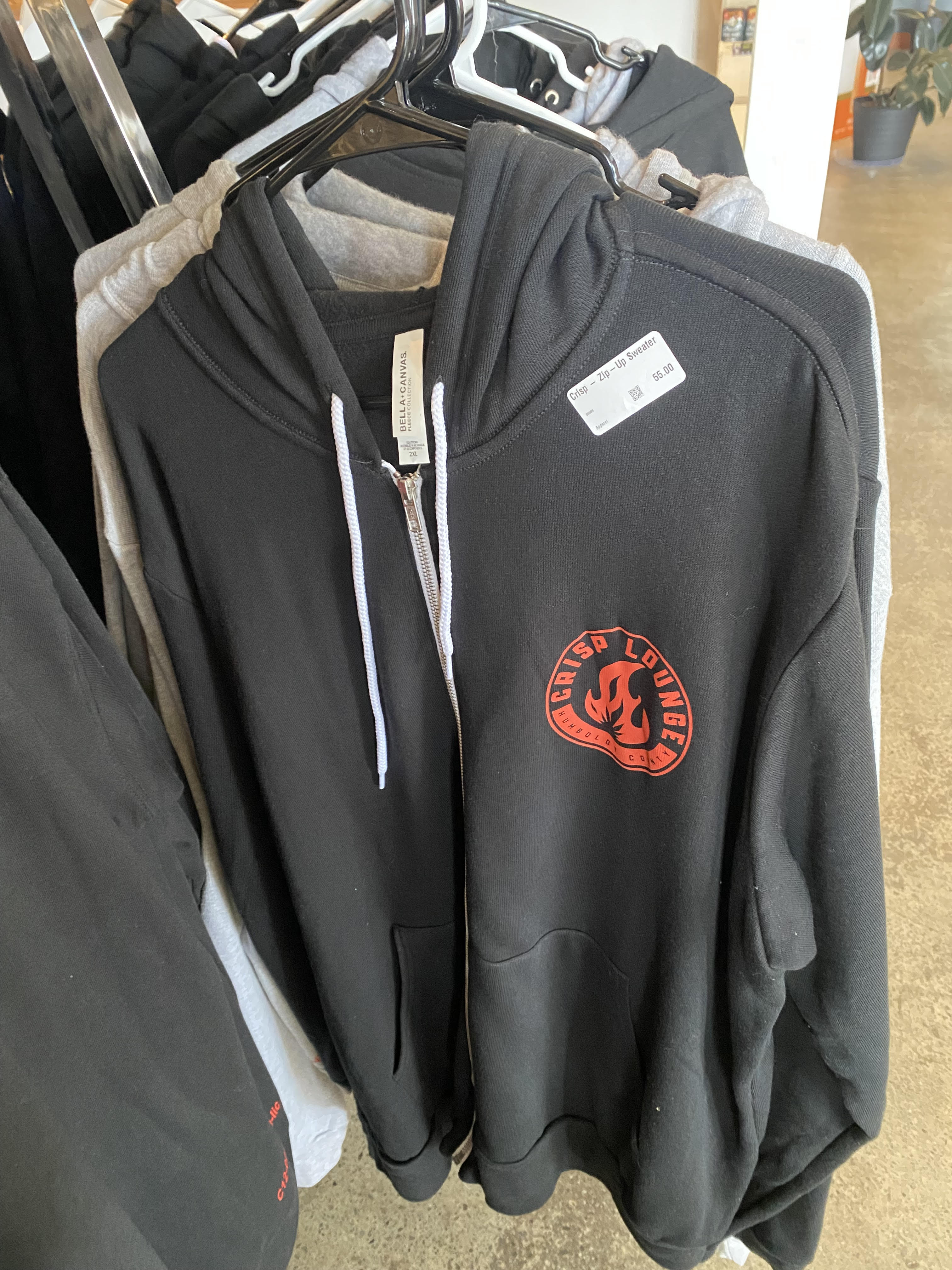 Photograph of product: Crisp Zip-Up Sweater