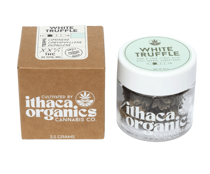 Photograph of product: Ithaca Organics | Flower | White Truffle | 3.5g