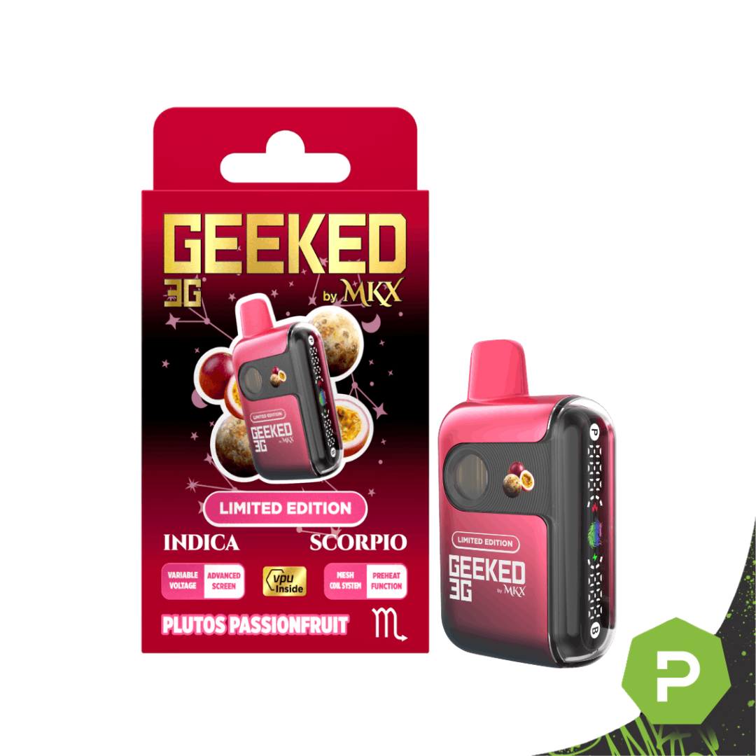 Photograph of product: Geeked Disposable | Plutos Passion Fruit