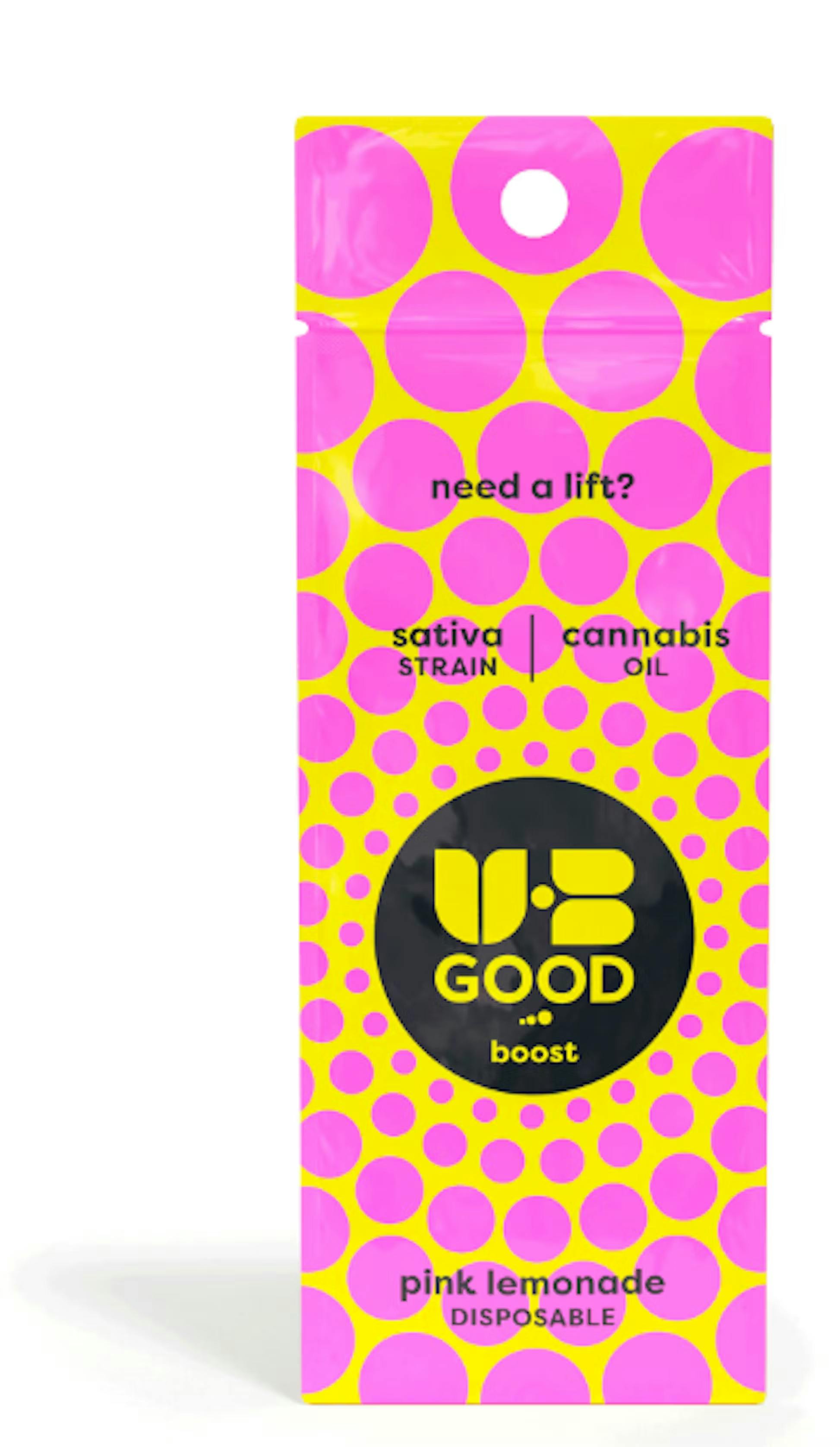 Photograph of product: Pink Lemonade Boost Disposable