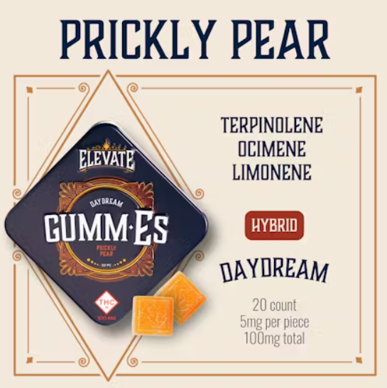 Photograph of product: 100mg Gummies | Prickly Pear (Hybrid)