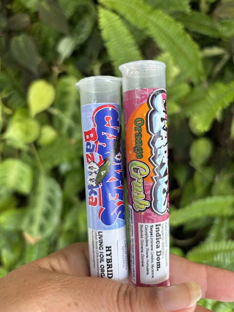Photograph of product: Bazooka - 1g Preroll - 