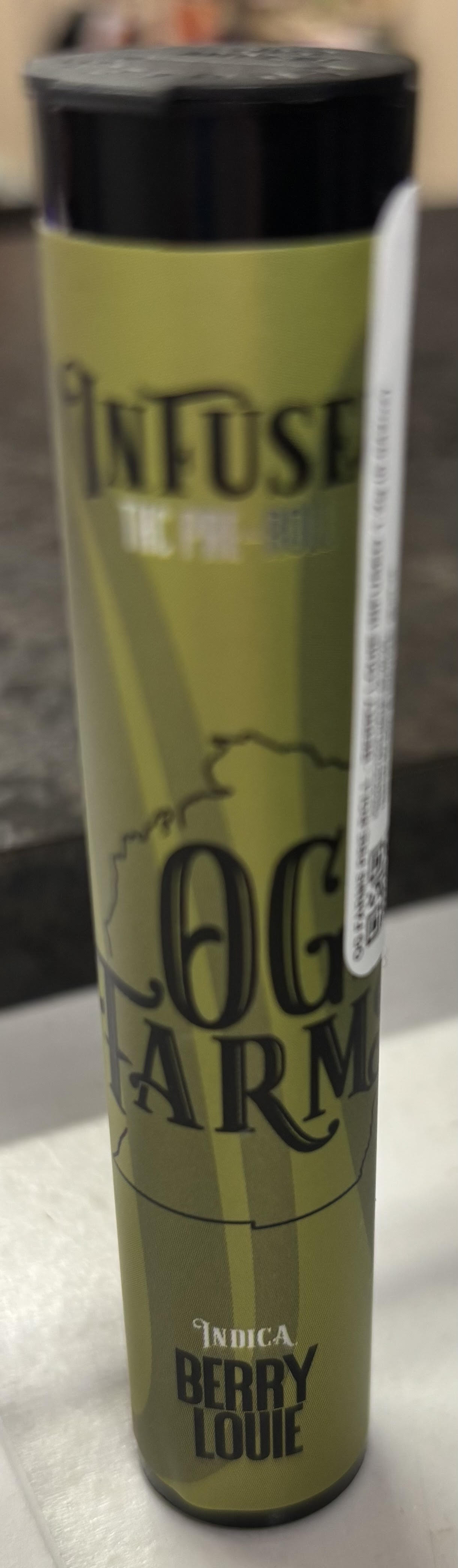 Photograph of product: OG Farms 1.2g Infused Berry Louie