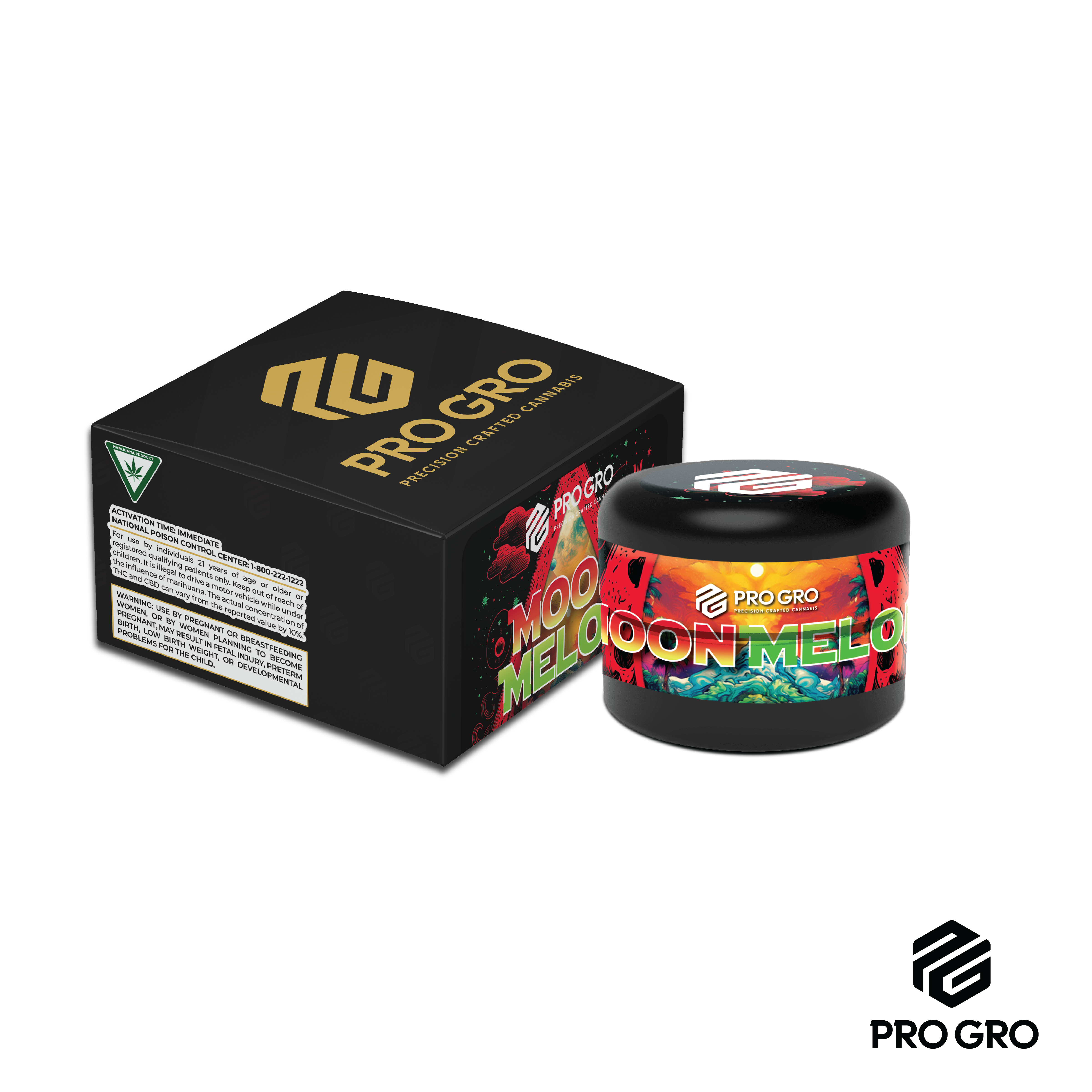 Photograph of product: Pro Gro - Moonmelon Live Rosin 1g | 2/$80