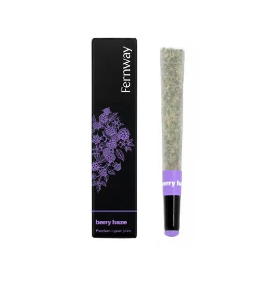 Photograph of product: Berry Haze-1g Pre Roll TAC 29.5%