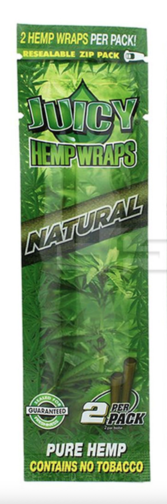 Photograph of product: Hemp Wraps | Juicy J | Natural [2pk]