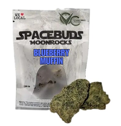 Photograph of product: Spacebuds | Moonrocks | Blueberry Muffin - 4g