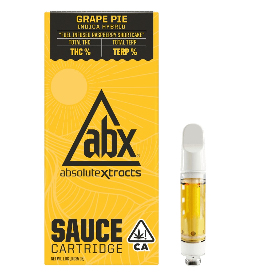 Photograph of product: Grape Pie (H) Sauce CARTRIDGE 1g - ABX