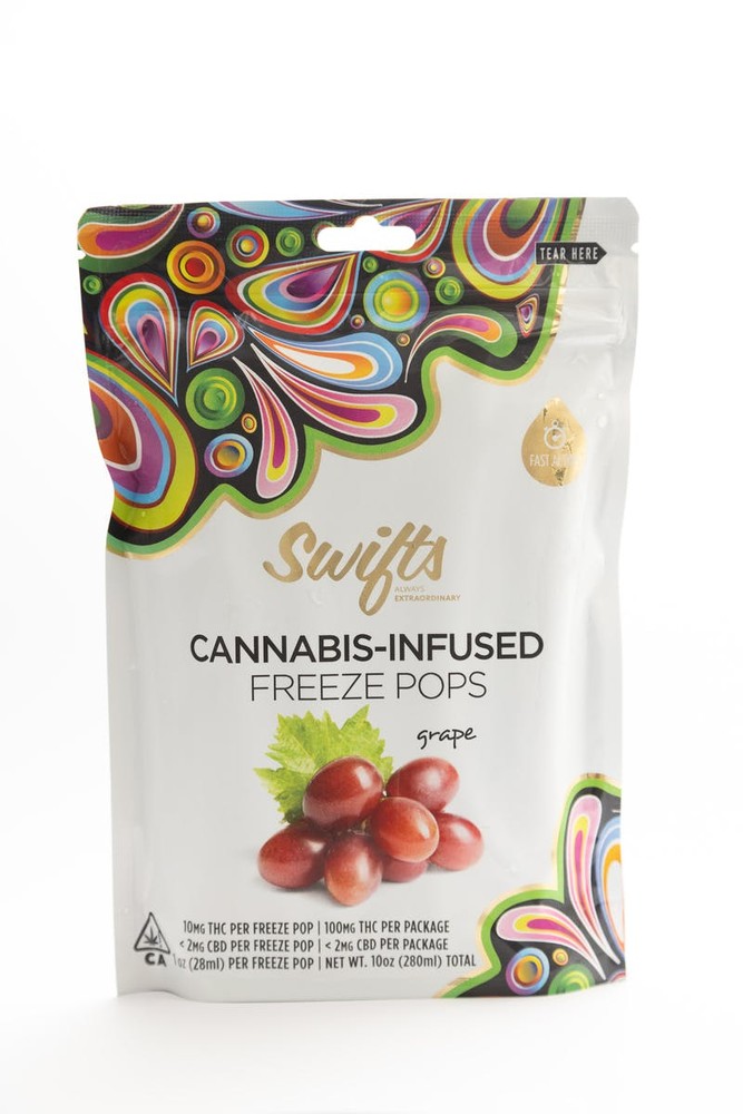 Photograph of product: GRAPE 100 MG 10PK