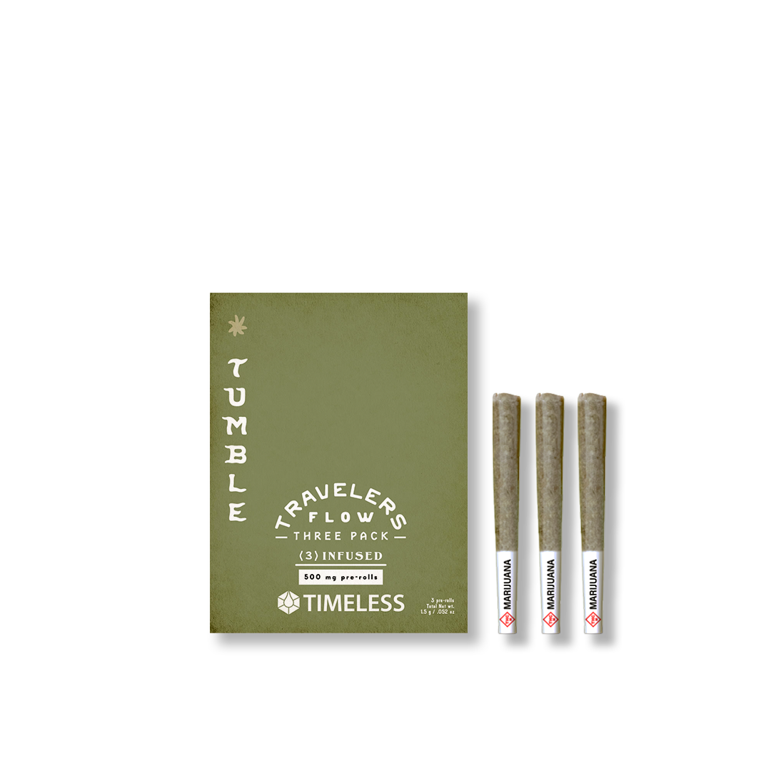 Photograph of product: Sharkelberry Fin Rise Infused Pre-Roll | Travelers
