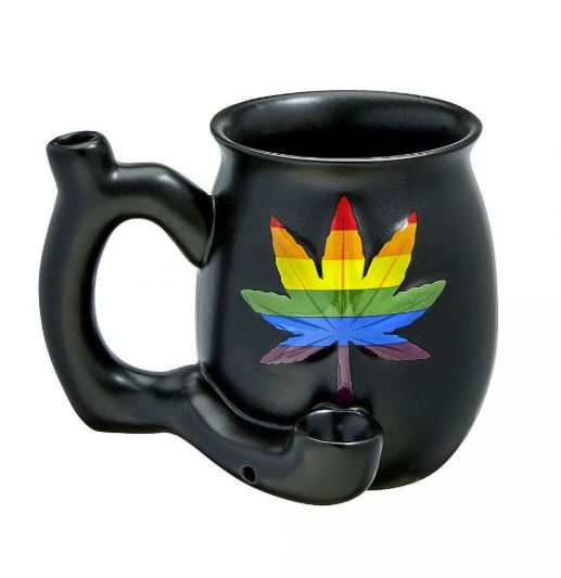 Photograph of product: Pipe Mug: Rainbow Leaf | Roast & Toast
