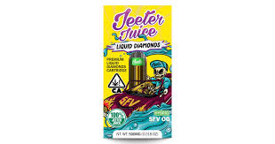 Photograph of product: Jeeter SFV OG 1g Liquid Diamonds Cartridge