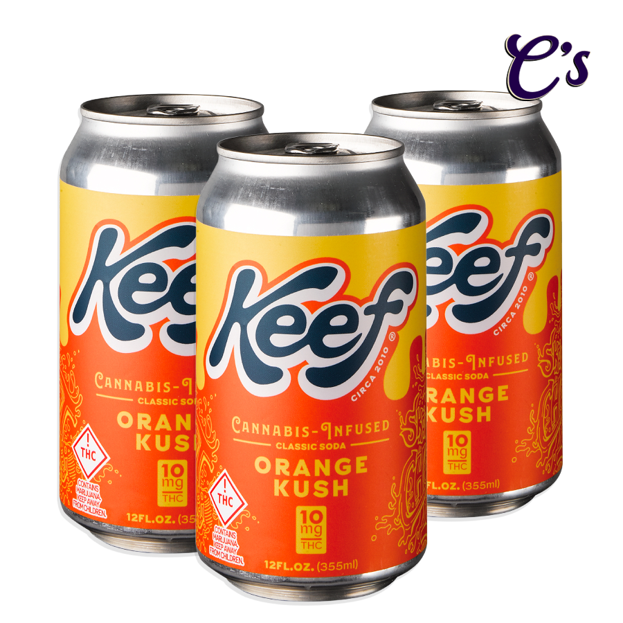 Photograph of Product: Keef | Soda (H) Orange Kush 10mg