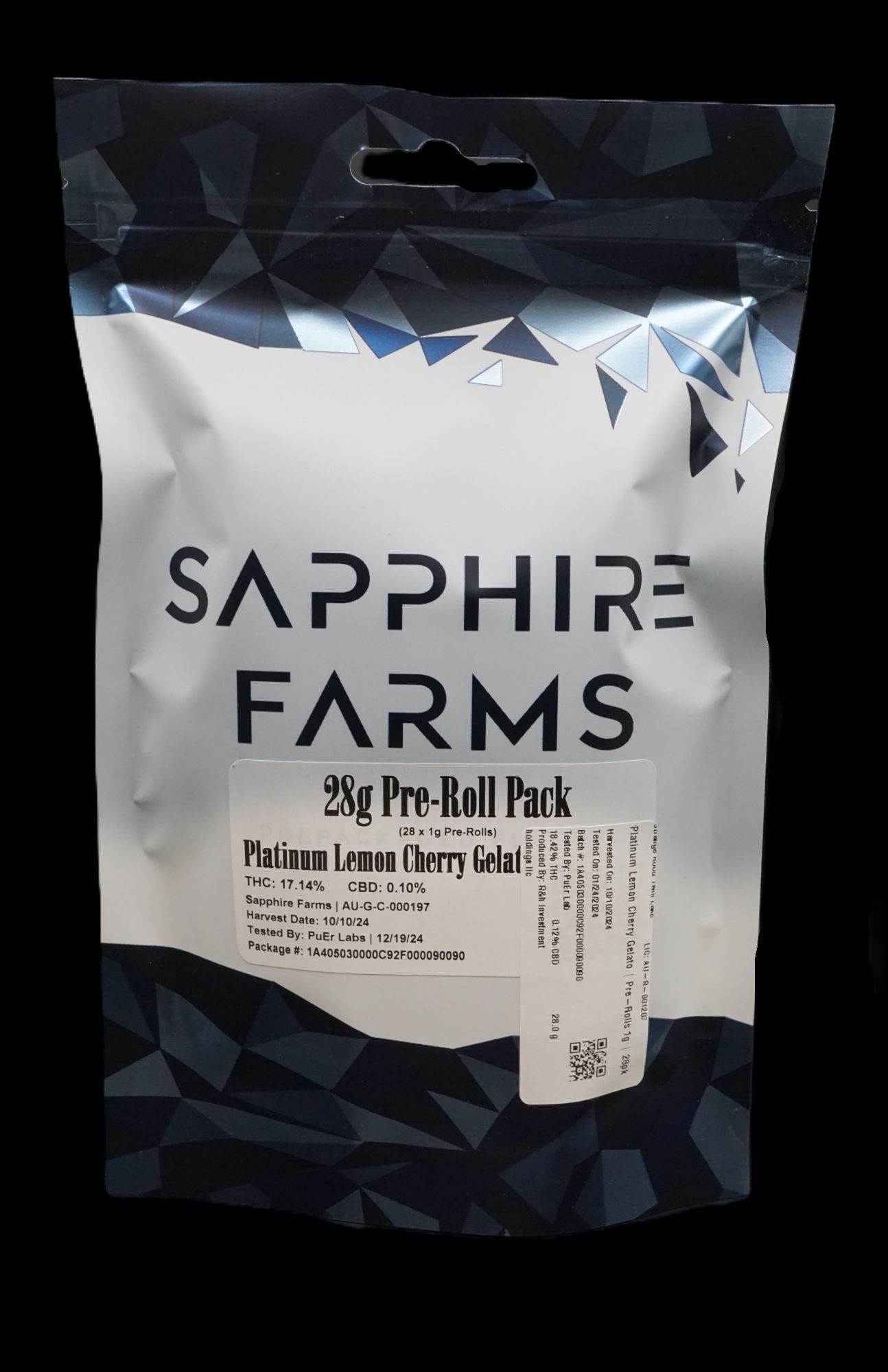Photograph of product: Black Cherry Trop | Pre-Rolls 1g | 28pk