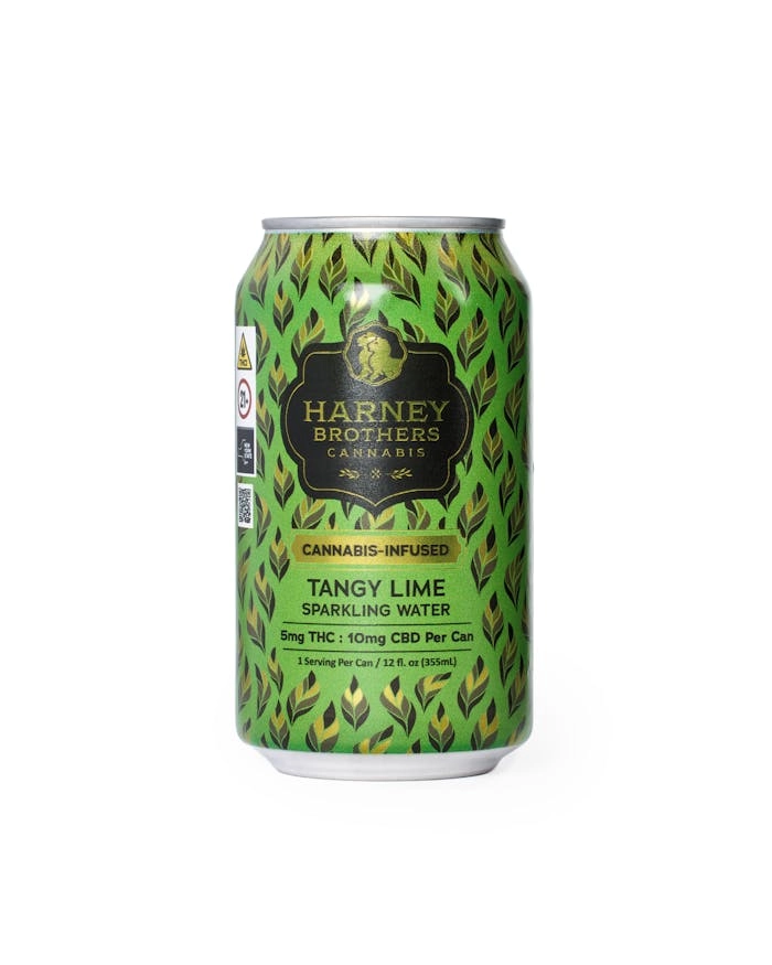 Photograph of Product: Harney Brothers Cannabis Tangy Lime 12oz