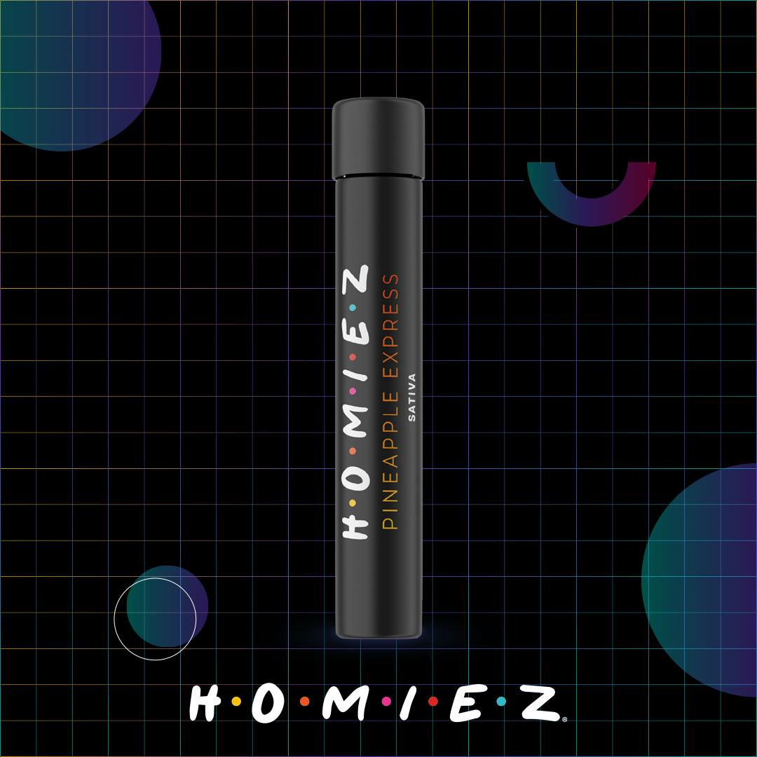 Photograph of product: Homiez - Pineapple Express 1G Pre-Roll