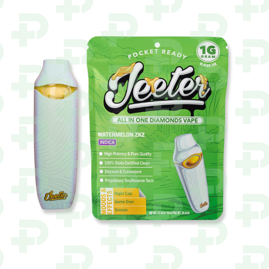 Photograph of product: Jeeter Liquid Diamond Disposable - Watermelon ZKZ