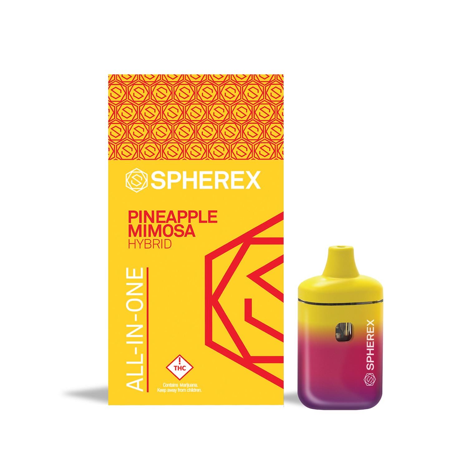 Photograph of product: Disposable Vape - - Pineapple Mimosa (Spherex)
