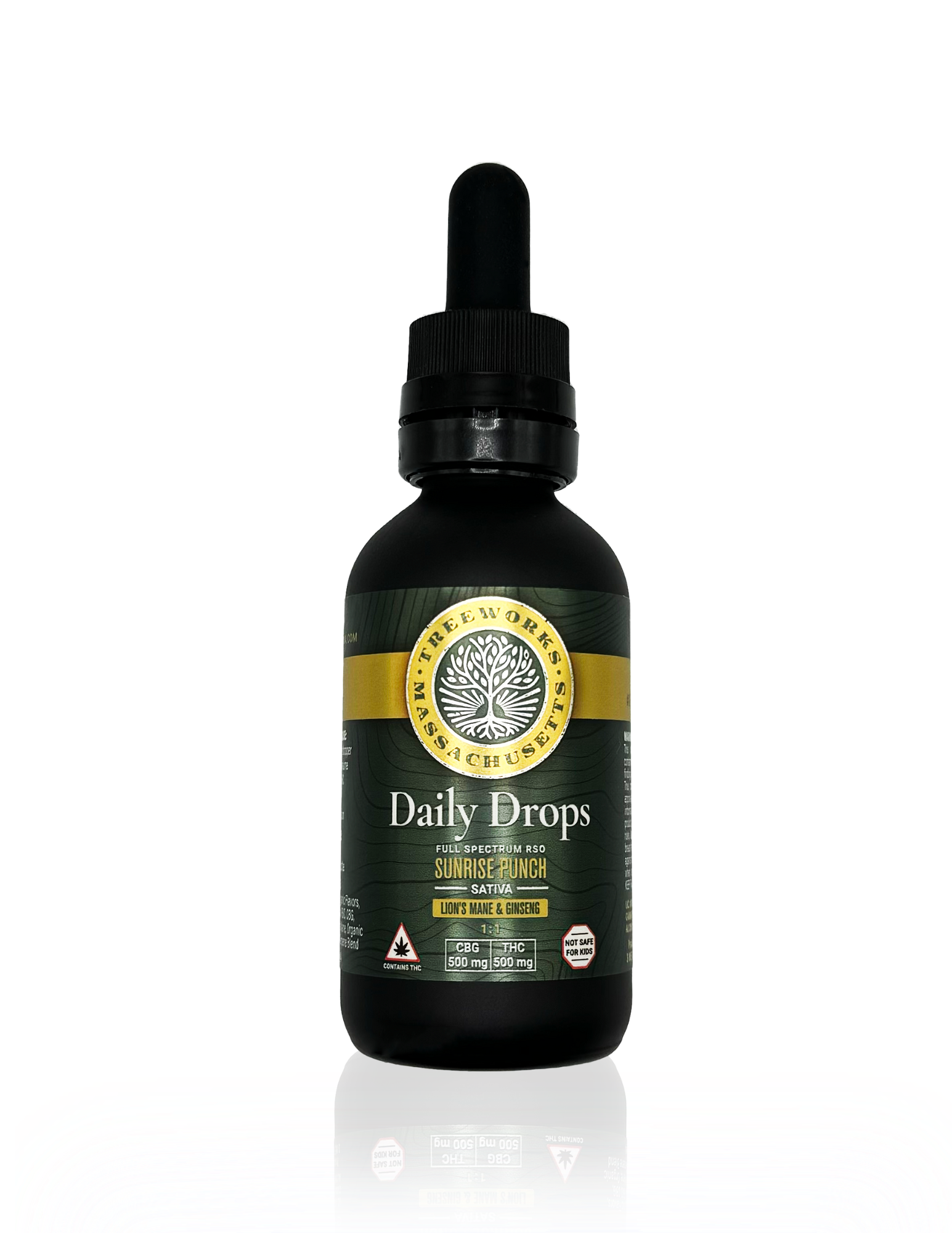 Photograph of product: Daily Drops | 1000mg TAC (500mg CBG | 500mg TH-oui) | Tincture