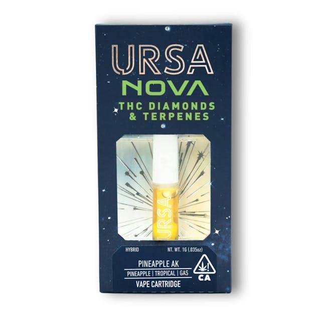 Photograph of product: Pineapple AK | 1G Nova Cartridge
