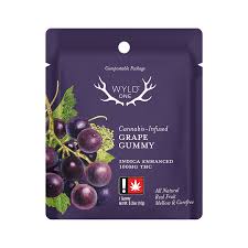 Photograph of product: Wyld | Grape | Single Gummy | 100mg