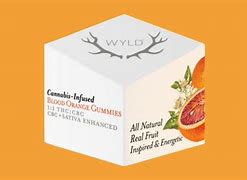 Photograph of product: WYLD EDIBLE GUMMIES Oui'd CBC 1:1 BLOOD ORANGE 200MG DOH