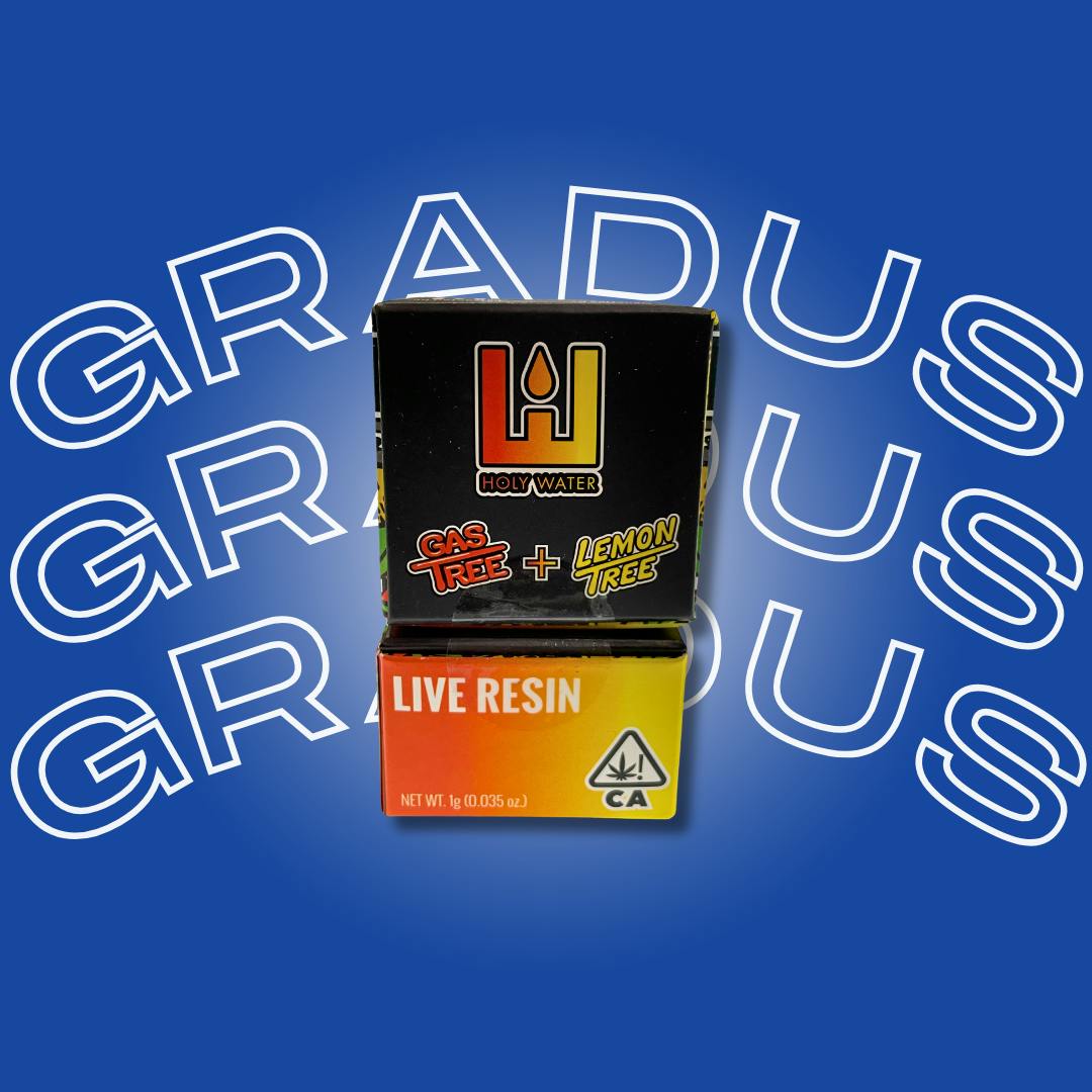 Photograph of product: Holy Water Extracts | Gas Tree x Lemon Tree