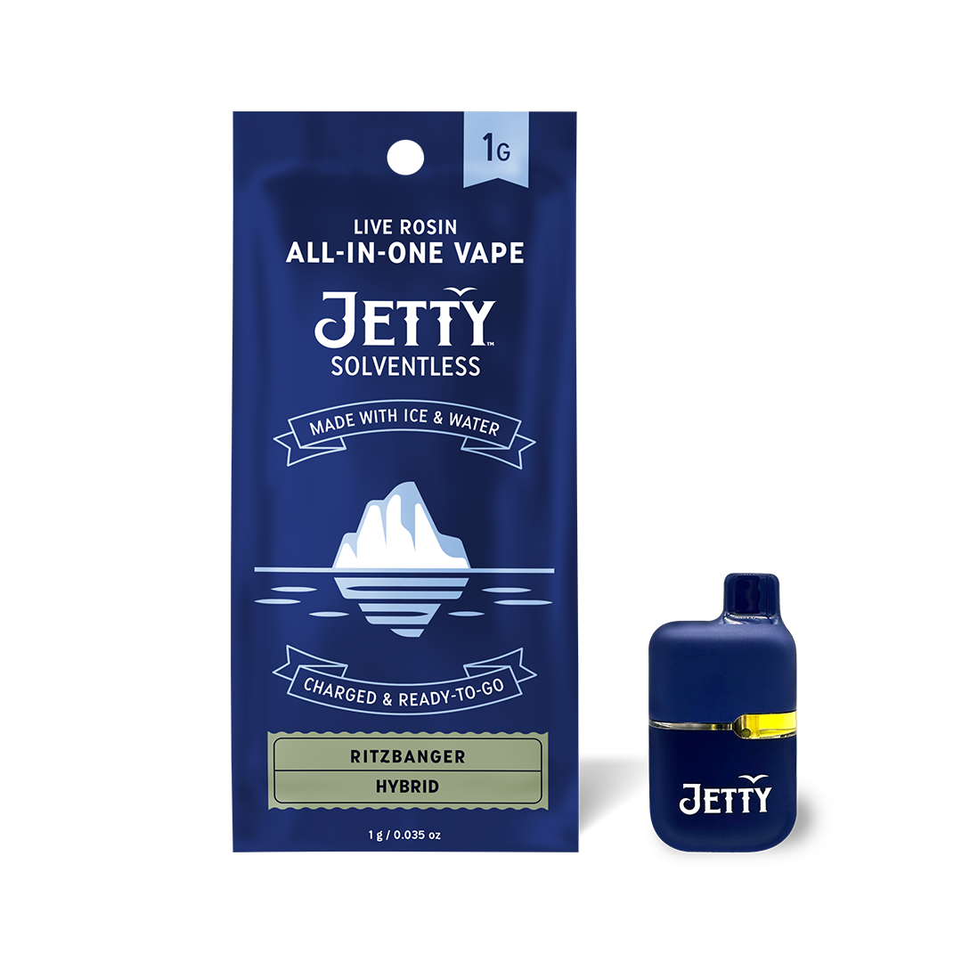 Photograph of product: Ritzbanger Solventless All-in-One Mini Tank Vape 1g