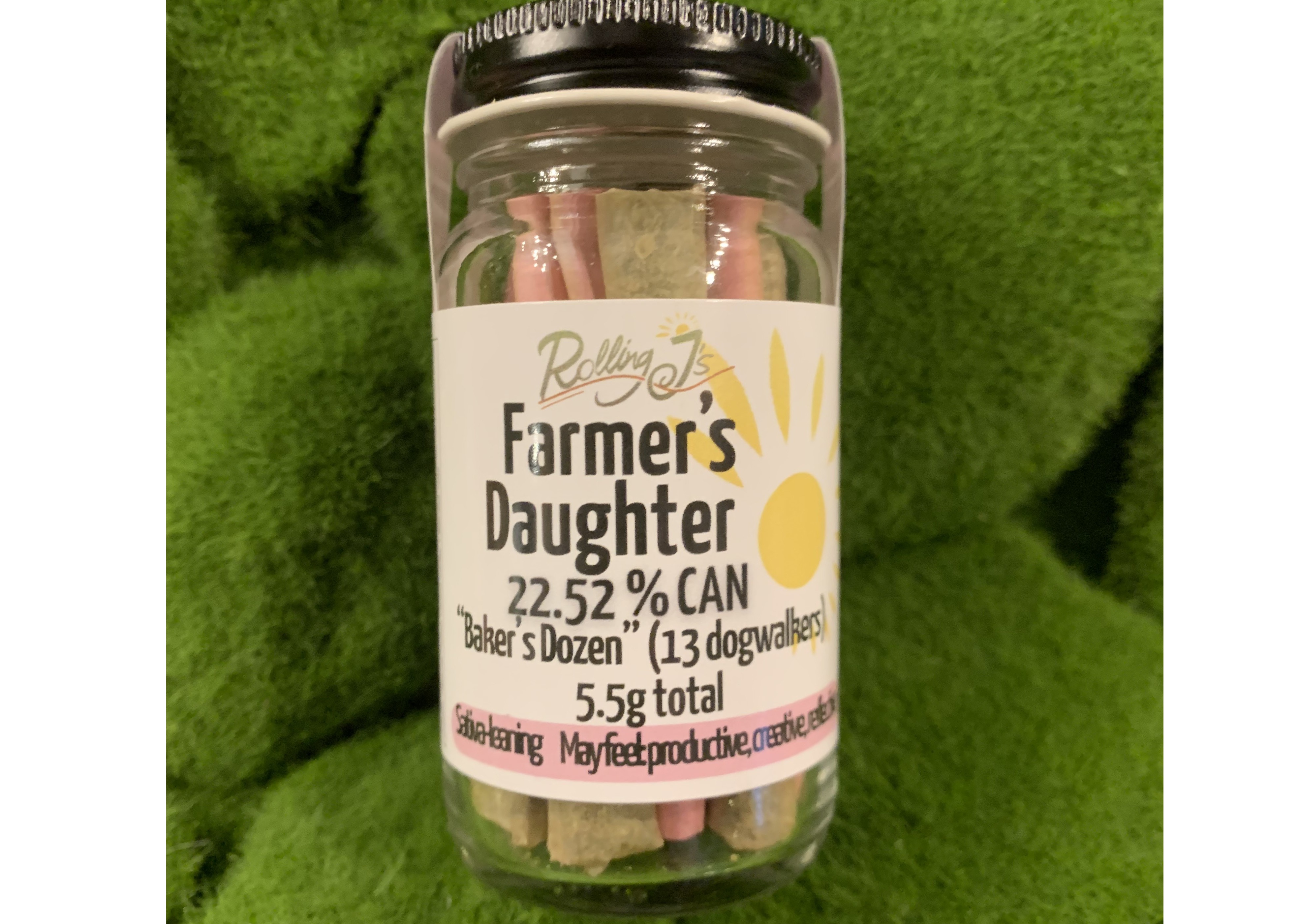 Photograph of product: Pre Roll 13 Pack | Farmer's Daughter | Rolling J's Farm