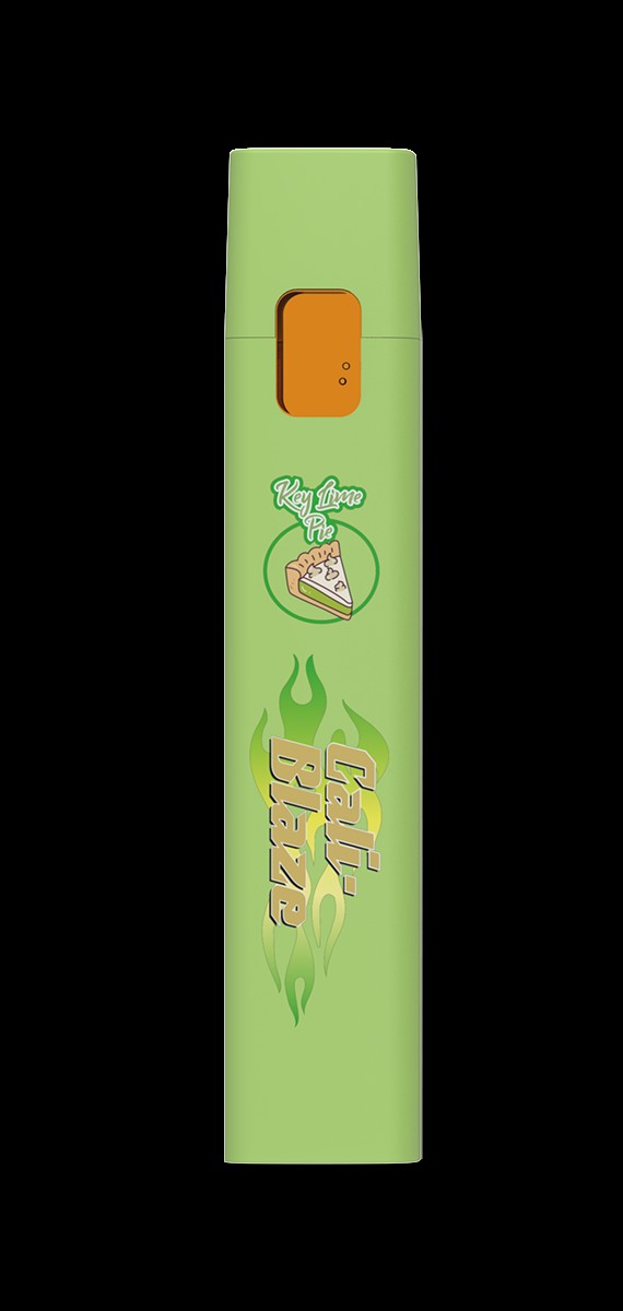 Photograph of product: CALI-BLAZE Key Lime Pie Live Resin Disposable 1G