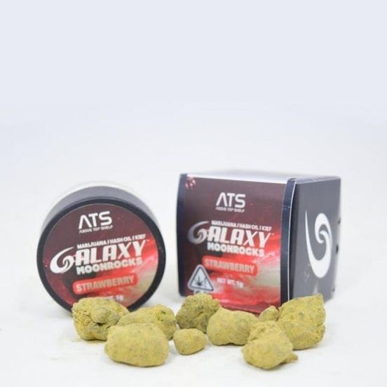 Photograph of product: Galaxy Moonrock - Strawberry 3.5g - 