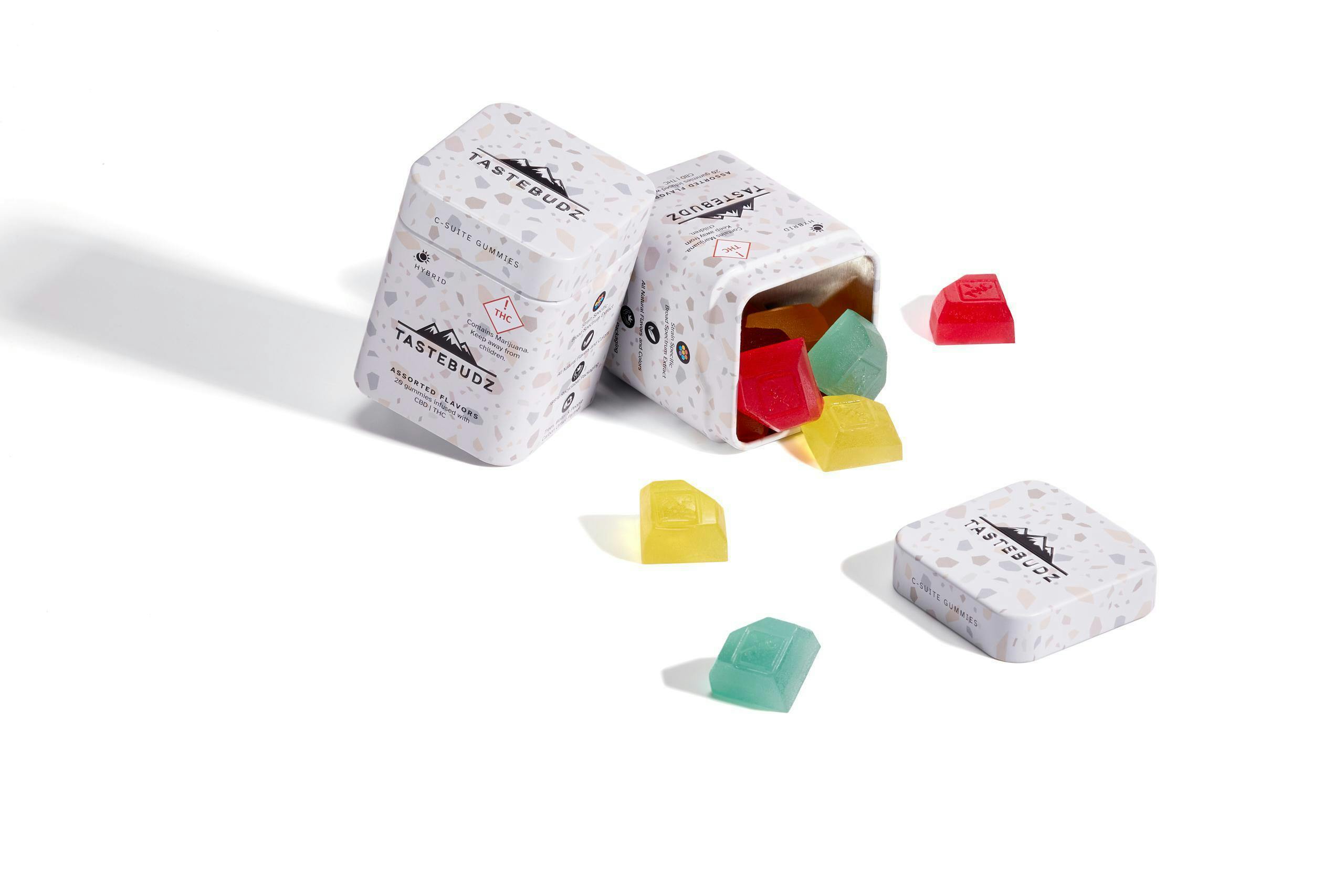 Photograph of product: Tastebudz | 10:1 Rosin Gummies - Assorted Flavors