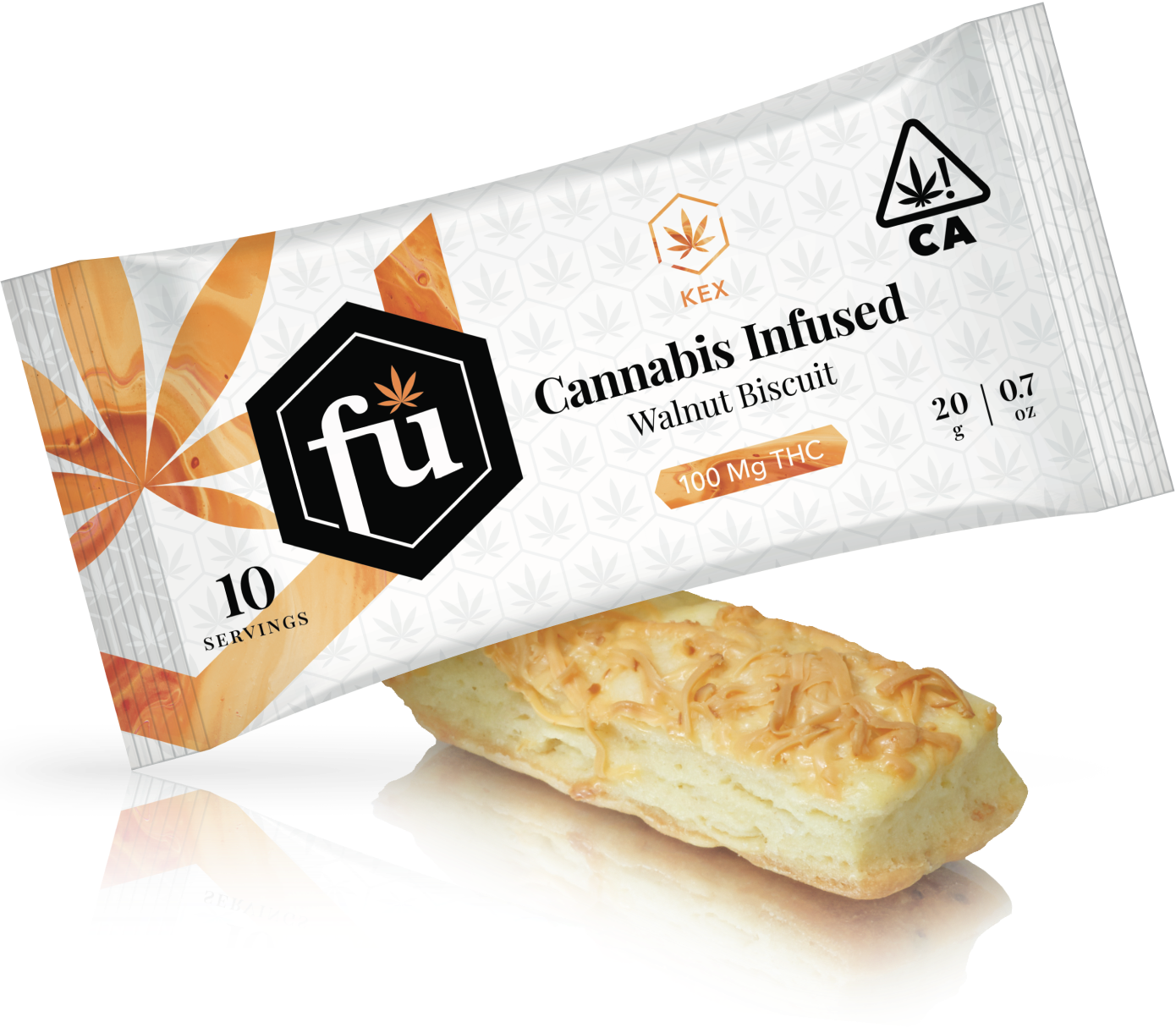 Photograph of product: Walnut Biscuit 100mg