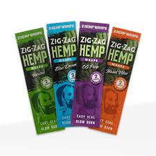Photograph of product: Zig-Zag Hemp Wraps