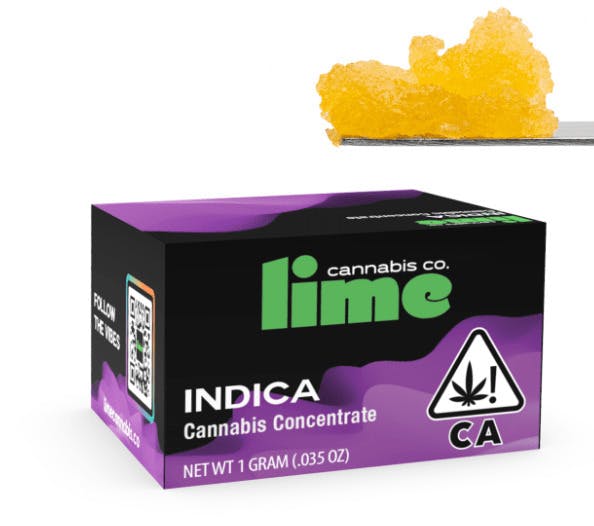 Photograph of product: Lime - Wax (Batter) - GMO Cookies (1g)