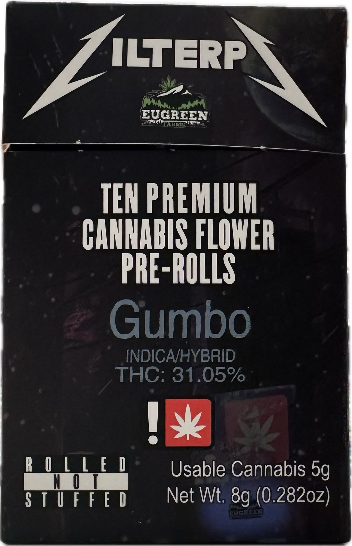 Photograph of product: Gumbo 10pk Pre-Rolls