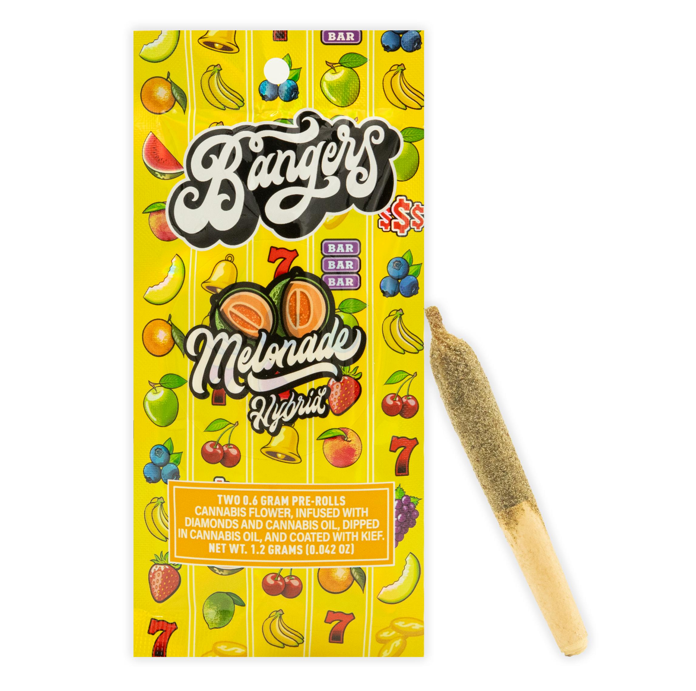 Photograph of product: MELONADE INFUSED PRE-ROLL 2PK [1.2G]