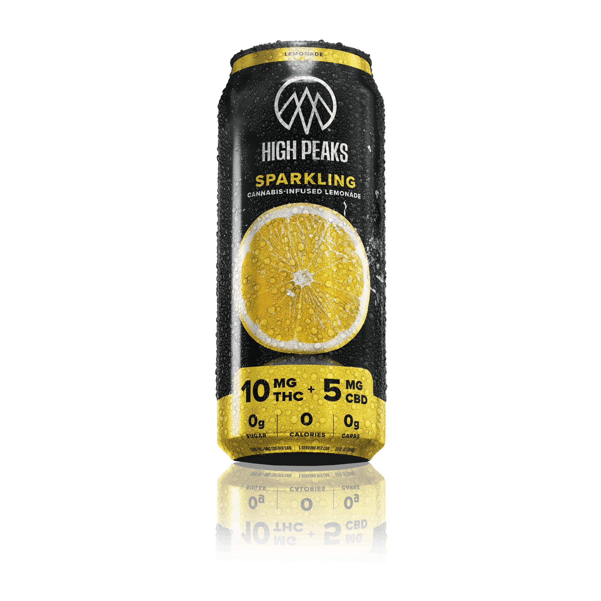 Photograph of product: High Peaks - Sparkling Lemonade 2:1 - Beverage - 10mg