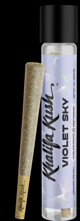 Photograph of product: Pre-roll - Khalifa Kush - Violet Sky (IH) - 1g