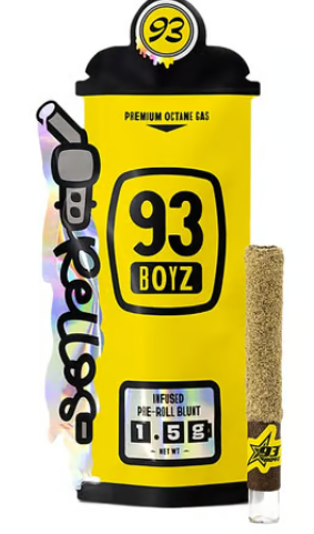 Photograph of product: 93 Boyz | Pineapple AK Relloz | 1.5g