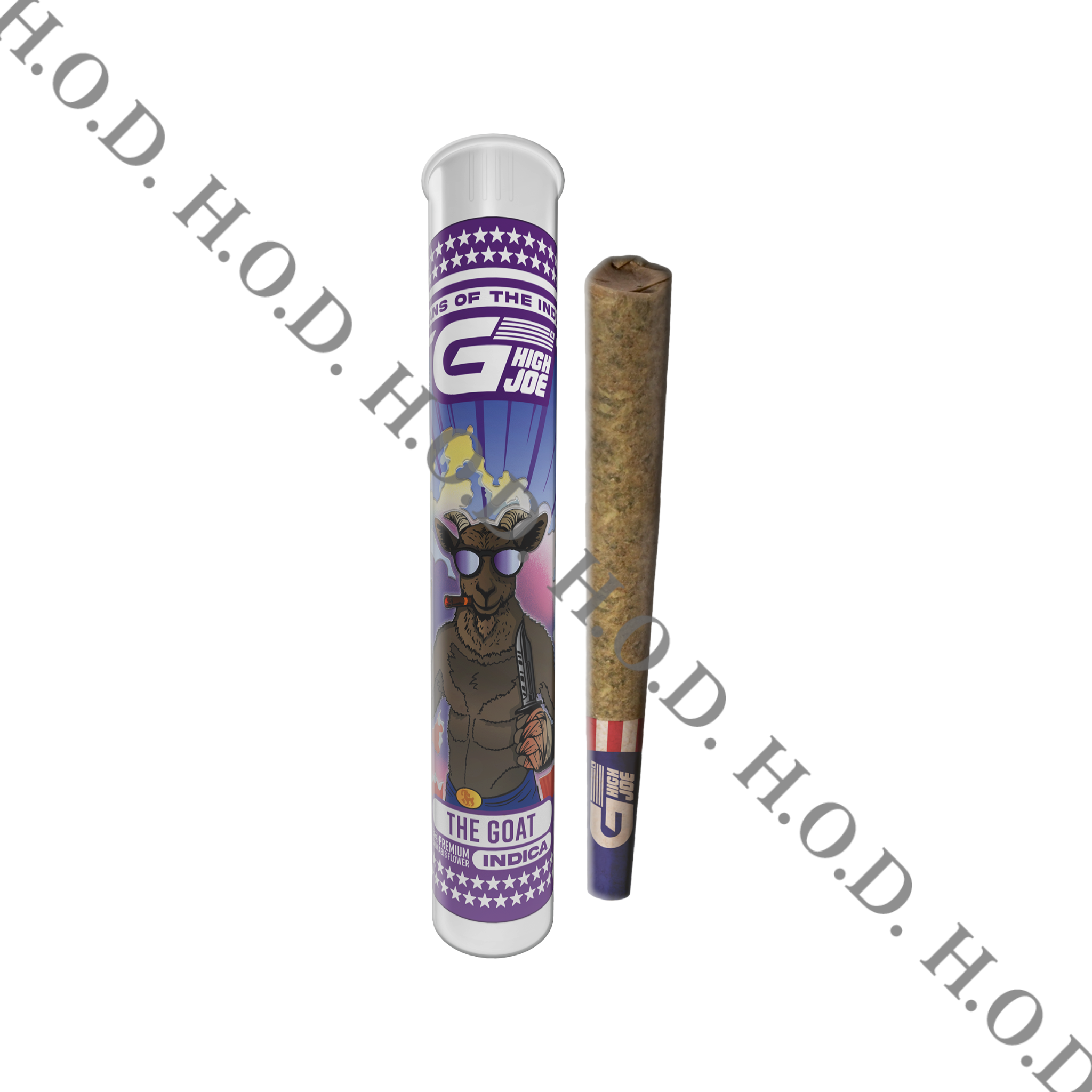 Photograph of product: G High Joe The Goat Pre-Roll 1g