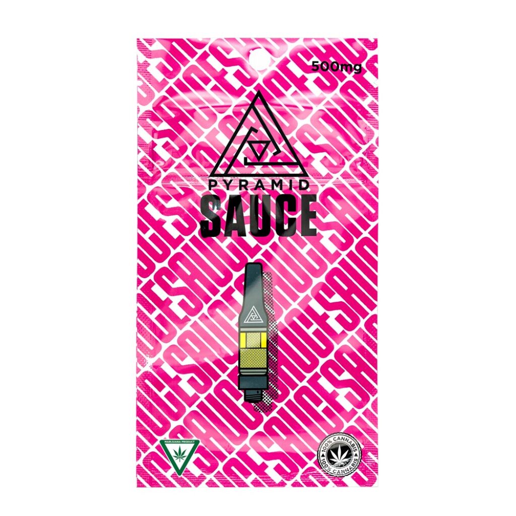 Photograph of product: Pyramid Sauce - Gas Station OG Cartridge 1g
