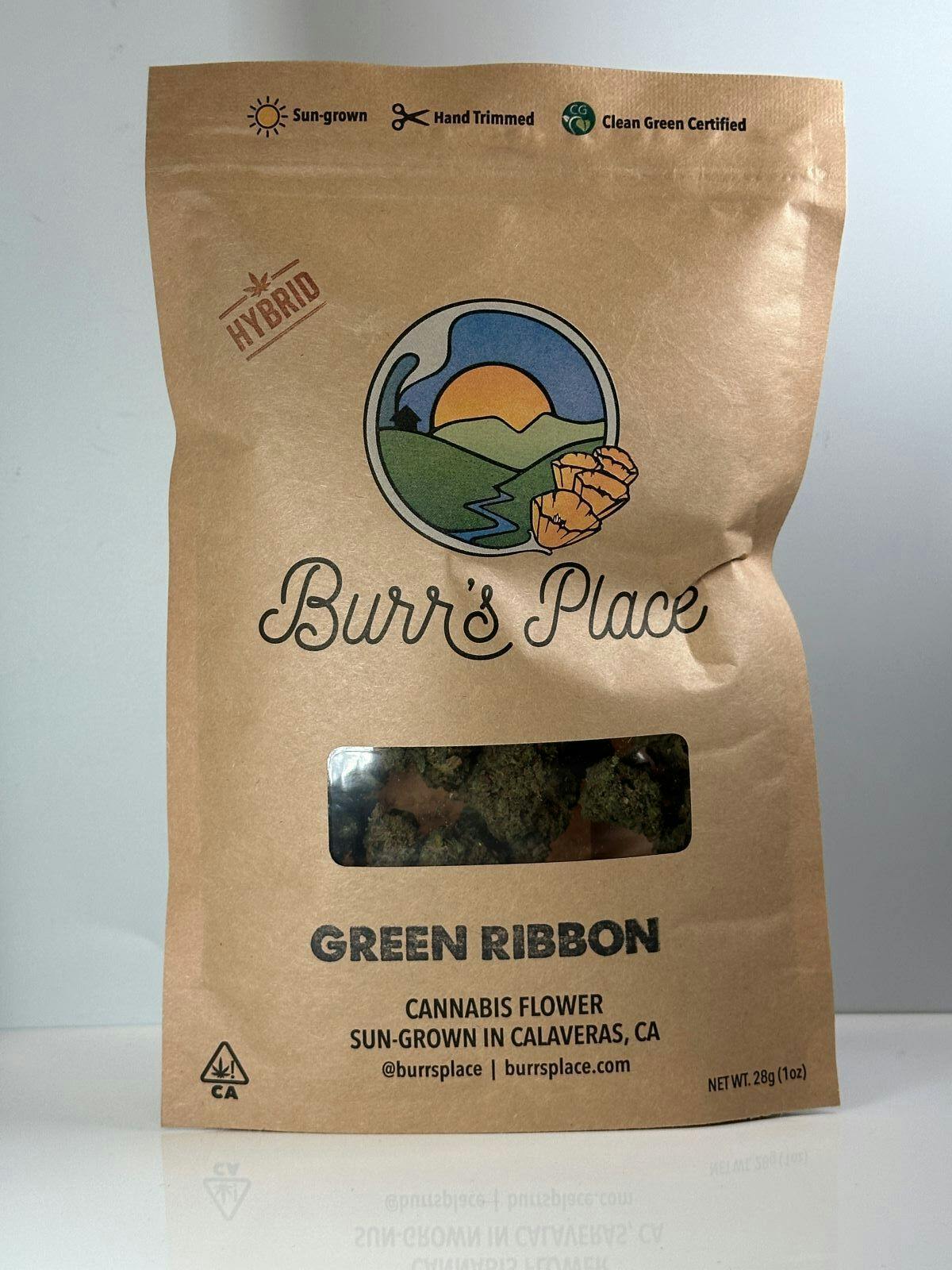 Photograph of product: Burr's Place Green Ribbon Ounce 20%