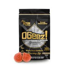 Photograph of product: OGeez Live au chocolat Rosin Sweet Clementine 10pk 100mg-I