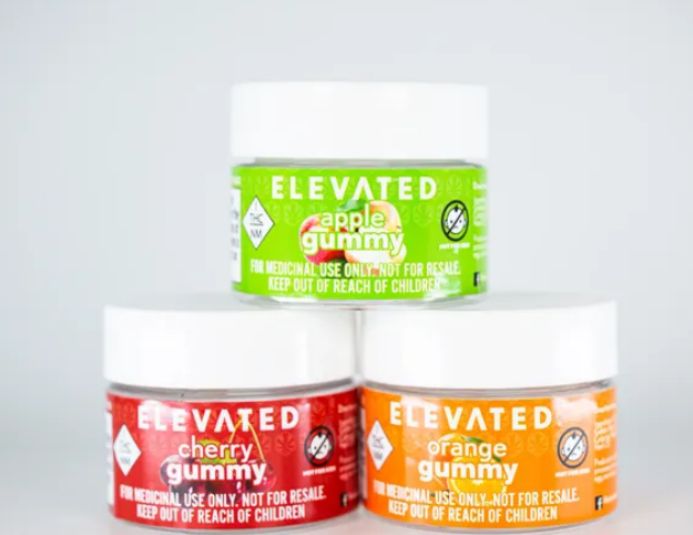 Photograph of product: Watermelon Gummies Hybrid | 100mg | Elevated