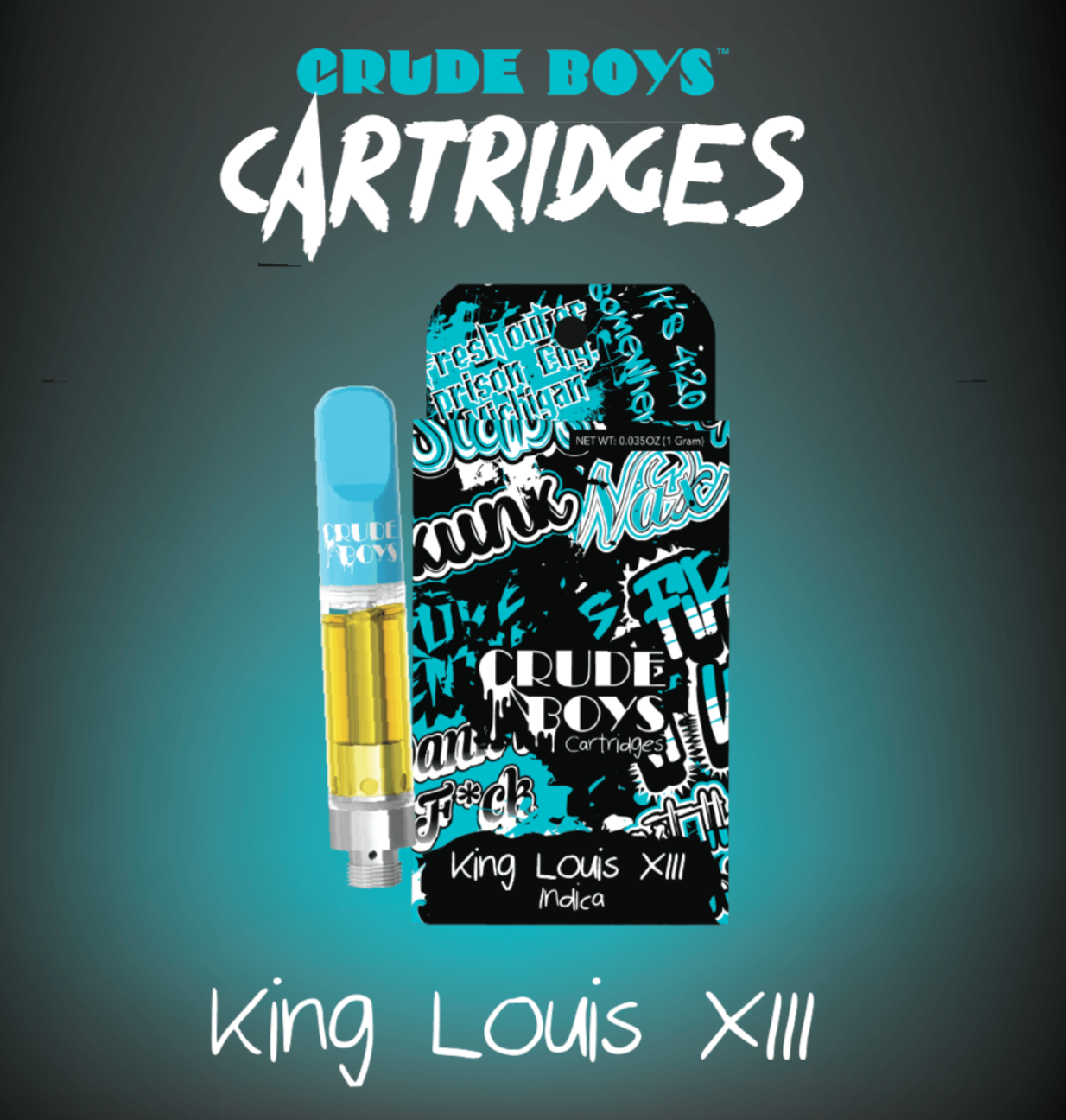 Photograph of product: King Louis XIII | 1g |  Cartridge